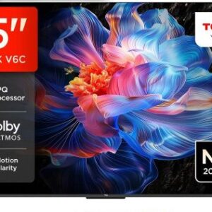 TCL 55" Inch, FRAMELESS HDR TV, 4K Ultra HD Smart TV Google TV Dolby Audio, Voice Control+FREE GIFTS