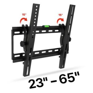 Skilltech 23" - 65''inches 43'', 48'', 50'', 55 inch, 60'', 65" Tilting TV Wall Mount Bracket